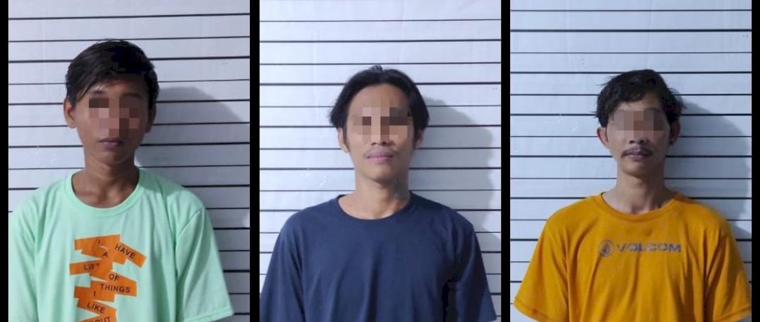 Aparat Polsek Tamalatea menangkap tiga pelaku penganiayaan terhadap Usman Bin Sultan (19 tahun), warga Lingkungan Ujungtanah, Kecamatan Tamalate, Jeneponto.