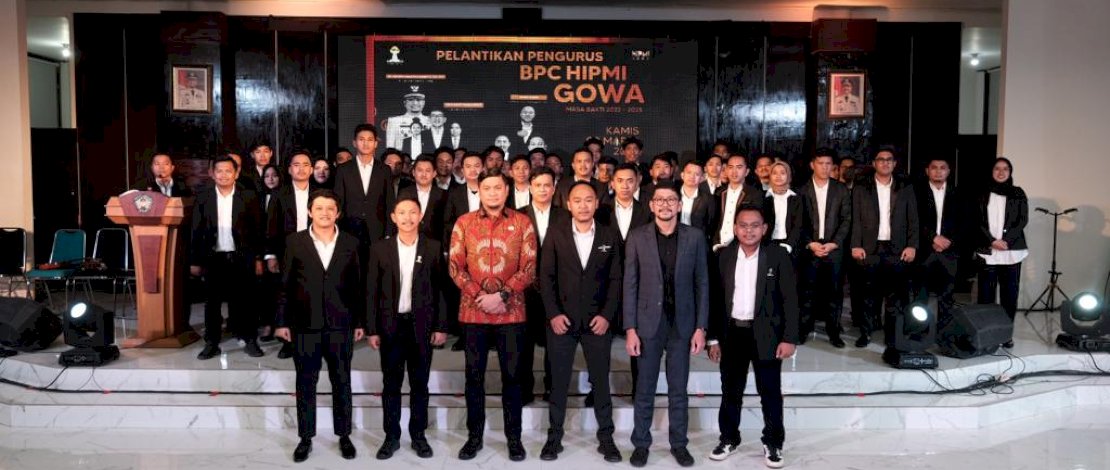 Bupati Adnan Dorong HIPMI Gowa Lahirkan Pengusaha Baru dan Hebat