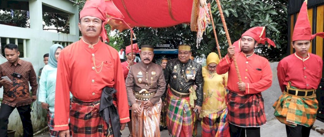 Wabup Gowa Sambut Kunjungan Bupati Bone di Makam Raja Arung Palakka