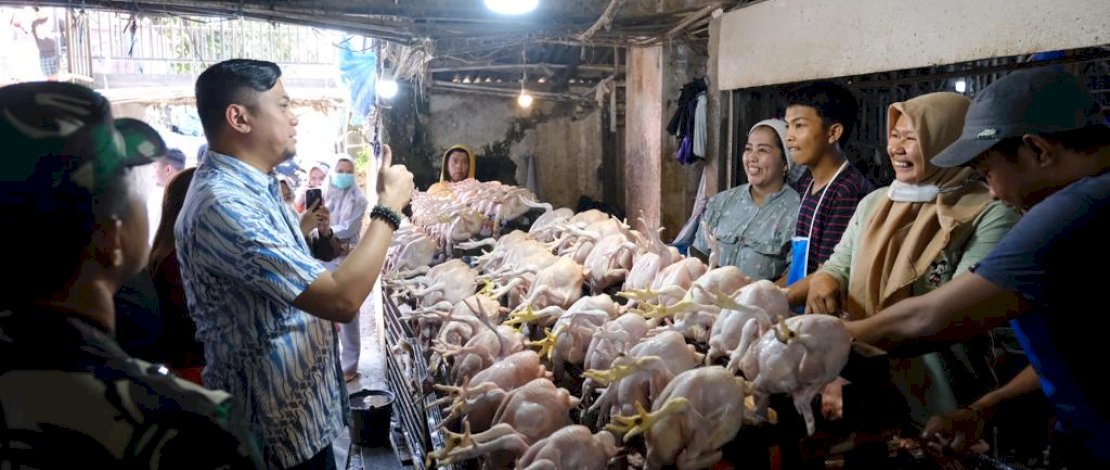 Bupati Gowa Bersama Forkopimda Cek Langsung Harga dan Stok Komoditas Jelang Ramadhan di Pasar Tradisional