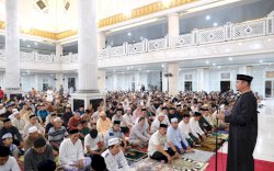 Tarawih Pertama, Bupati Gowa Sampaikan Program Prioritas Tahun 2023