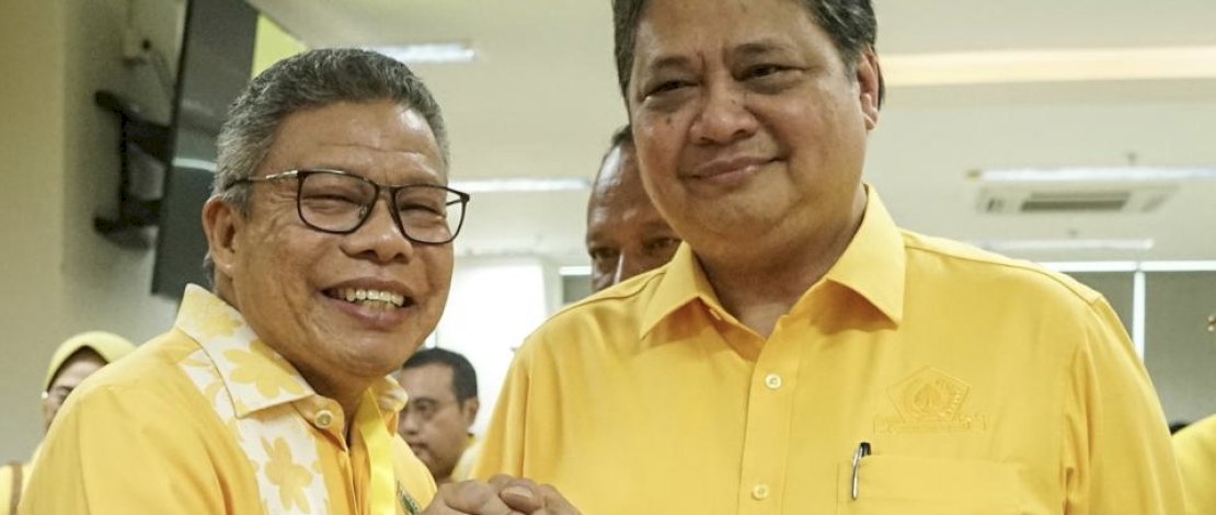 Taufan Pawe di Rakernas Golkar: Kami Masih Solid Menangkan Airlangga Presiden di Sulsel 