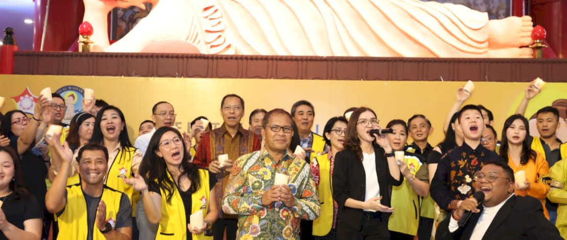 Danny Pomanto Ajak Masyarakat Perkuat Toleransi di Momen Waisak