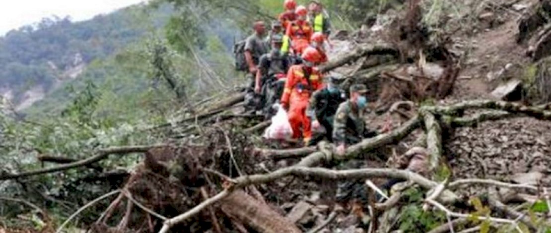 Akibat Longsor, 14 Orang Dikabarkan Meninggal Dunia di China Akibat Longsor, 14 Orang Dikabarkan Meninggal Dunia di China