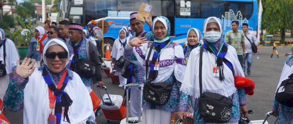 Jemaah haji Indonesi.