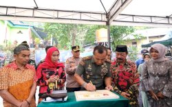 Wabup Gowa Apresiasi Program Pembangunan Sumur Bor TNI AD Manunggal Air
