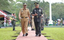 Hadiri Penutupan Diktama TNI AD, Wabup Gowa: Jadilah Kebanggaan Bangsa dan Keluarga