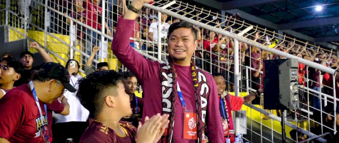 Penuhi Ajakan Suporter, Adnan Nonton Langsung Laga Terakhir PSM di Parepare