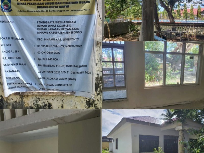 Komisi III DPRD Jeneponto Akan Panggil Dinas PUPR Terkait Proyek Mangkrak