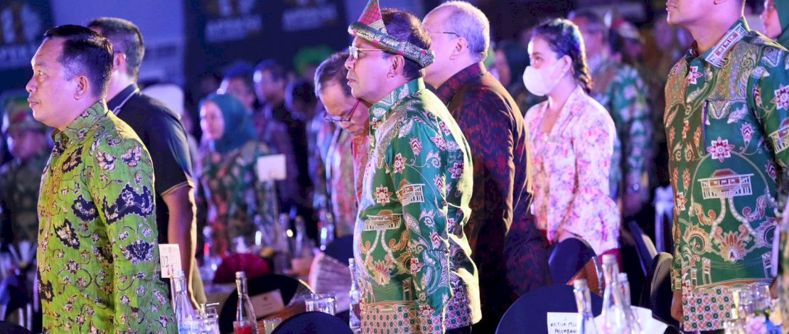 Danny Pomanto Bangun Silaturahmi dengan Wali Kota di Gala Dinner HUT ke 23 APEKSI Palembang