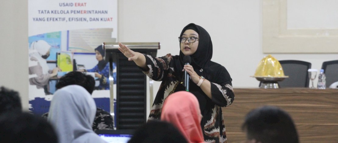 Bimtek Peningkatan Kapasitas Pejabat Pengelola Informasi dan Dokumentasi (PPID) dan Penyusunan Daftar Informasi Publik Kabupaten Kepulauan Selayar, Kamis, 8 Juni 2023.