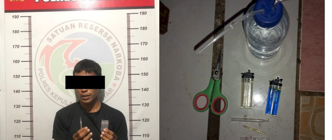 Kuasai Narkoba Jenis Sabu, Pemuda di Selayar Diamankan Polisi