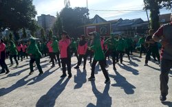 Pererat Sinergitas, Polres bersama Kodim 1409/Gowa Olahraga Bersama