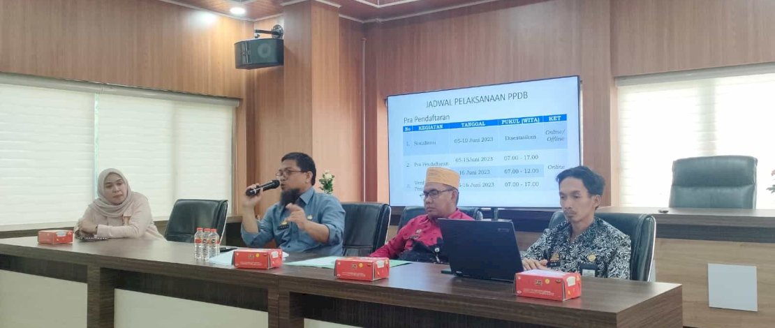 Dinas Pendidikan (Disdik) Provinsi Sulawesi Selatan menyambut baik antusiasme calon peserta didik yang telah melakukan registrasi.