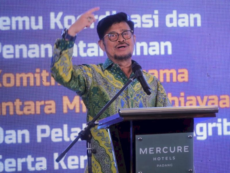 Mentan SYL Dorong Pemda Optimalkan Serapan KUR Biayai Program Pertanian