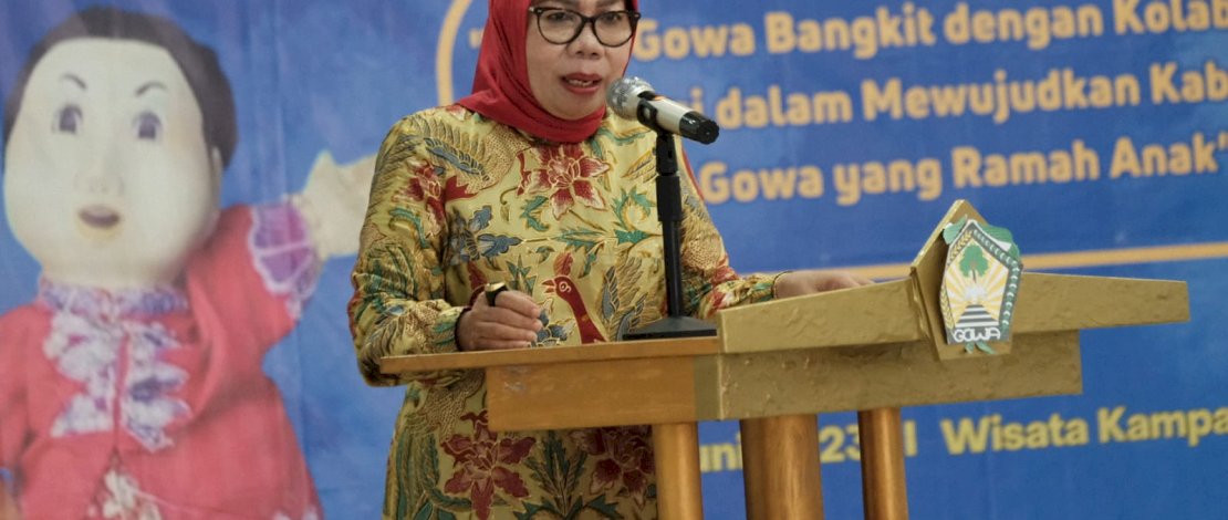 Hadiri Pemilihan Duta Anak 2023, Sekda Gowa Motivasi 27 Peserta 