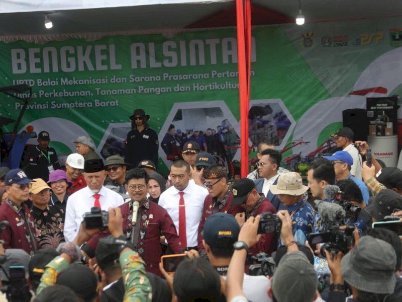 Mentan SYL Apresiasi Kehadiran Industri dan Peneliti di Penas Petani