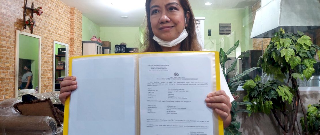 Korban investasi bodong, Vivi Anna.