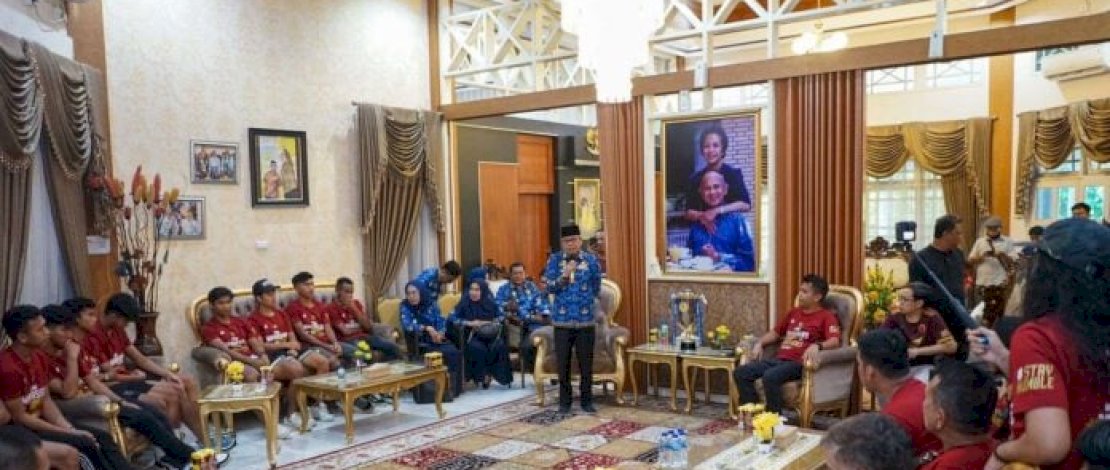 Distribusi Air di Stadion GBH Berjalan Baik, Taufan Pawe Apresiasi Kerja Terintegrasi PAM Tirta Karajae