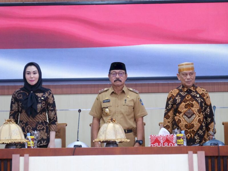 Terima Kunjungan Komite I DPD RI, Wabub Gowa Sampaikan Program Pemerintah yang Dikembangkan di Desa