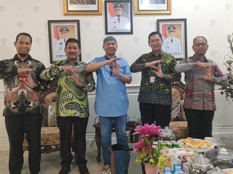 Bupati Selayar Terima Kunjungan Kepala BPS Sulsel 