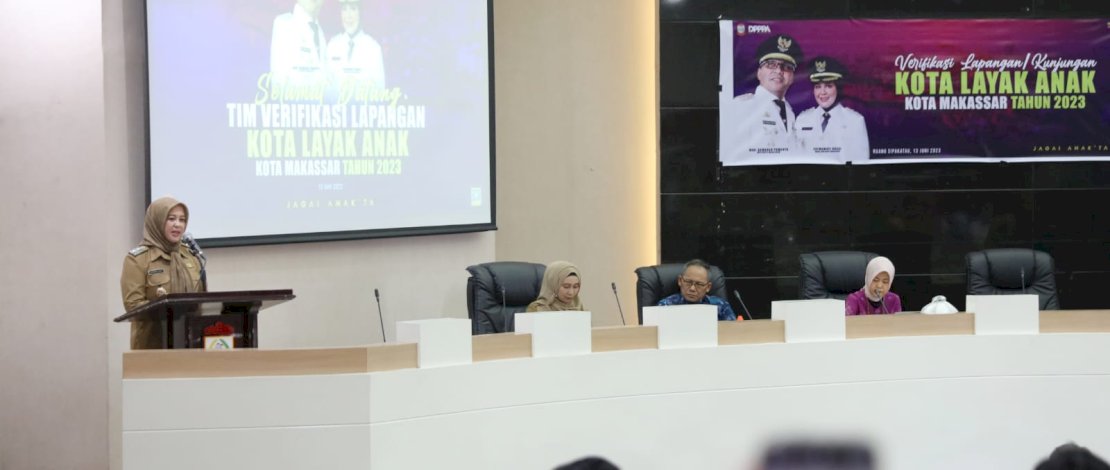 Ketua Tim Verifikasi KLA 2023 Puji Shelter Warga dan Lorong Wisata Kota Makassar
