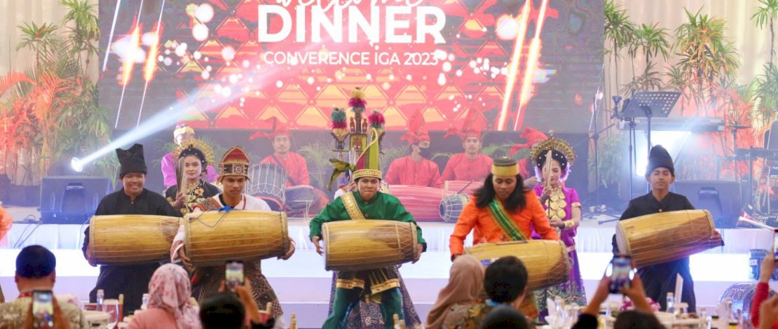 Jamu Makan Malam Peserta Indonesia GPR Award 2023, Sekda Makassar Perkenalkan Branding Kota Makan Enak