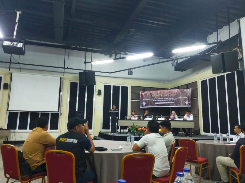 KPU Bone Rakor Potensi Permasalahan Hukum Tahapan Pemilu 2024