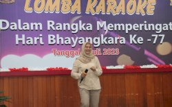 Sambut Hari Bhayangkara, Polres Gowa Gelar Lomba Karaoke