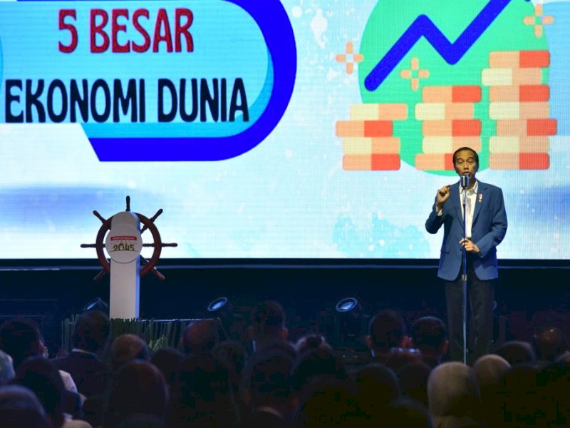 Presiden Jokowi Beberkan Tiga Acuan Wujudkan Indonesia Emas 2045