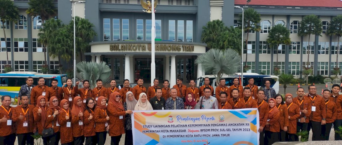 Pegawai Pemkot Makassar Diminta Terus Berinovasi, 40 Pejabat Kunjungi Pemkot Batu Pegawai Pemkot Makassar Diminta Terus Berinovasi, 40 Pejabat Kunjungi Pemkot Batu