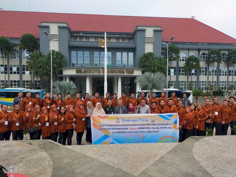 Pegawai Pemkot Makassar Diminta Terus Berinovasi, 40 Pejabat Kunjungi Pemkot Batu  