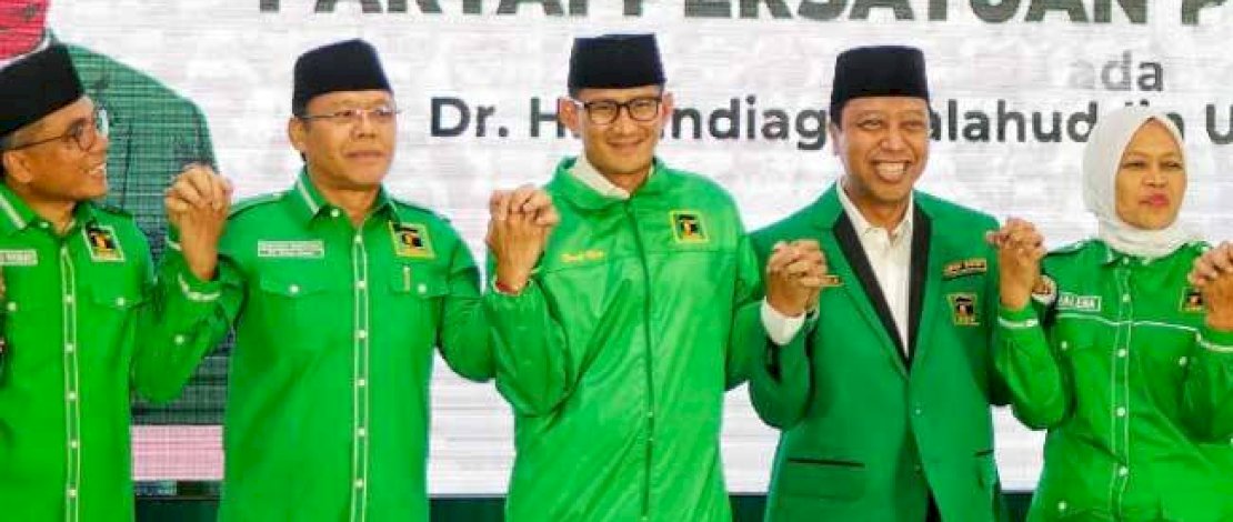Penutupan Rapimnas, Sandiaga Uno Ditunjuk Jadi Ketua Bappilu PPP dan Cawapres Ganjar Pranowo Penutupan Rapimnas, Sandiaga Uno Ditunjuk Jadi Ketua Bappilu PPP dan Cawapres Ganjar Pranowo