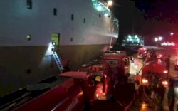 KM Bukit Siguntang Terbakar, Polisi&nbsp;Lakukan Penyelidikan