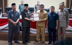 DPRD-Pemkot Tandatangani Rekomendasi Atas LKPj Wali Kota Parepare TA 2022