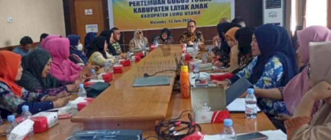 Pemkab Lutra Optimis Raih Penghargaan Tertinggi Kabupaten Layak Anak 2023