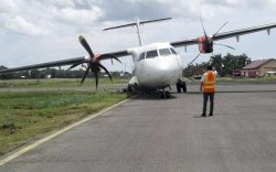 Pesawat SAM Dikabarkan Tergelincir di Bandara Pattimura