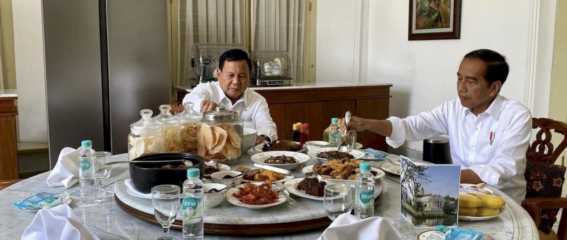 Prabowo Pamer Foto Makan Bareng Jokowi di Instagram Prabowo Pamer Foto Makan Bareng Jokowi di Instagram