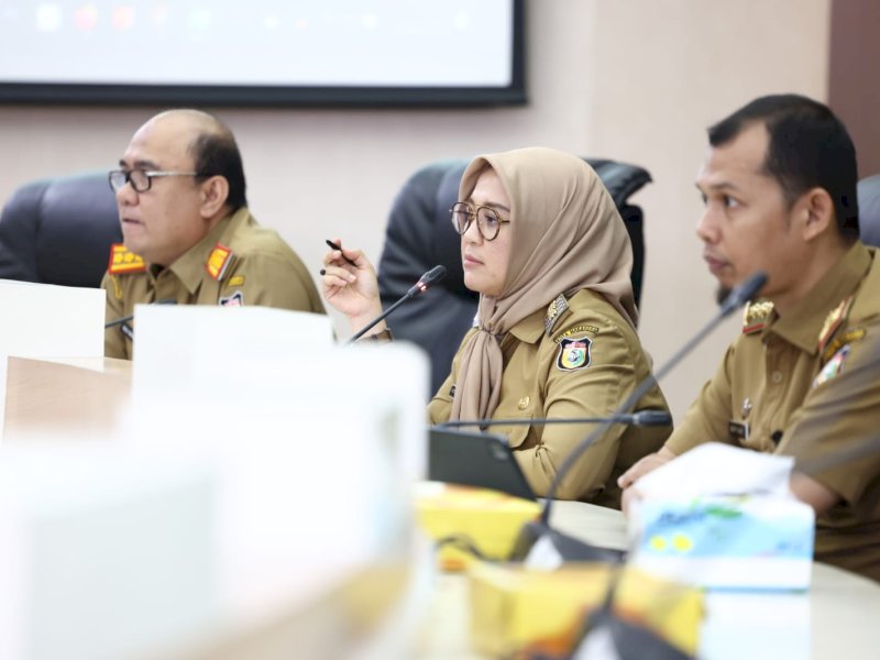 Rakor P3KE, Fatmawati Rusdi Kumpulkan Camat dan Lurah Tagih Data Update Warga