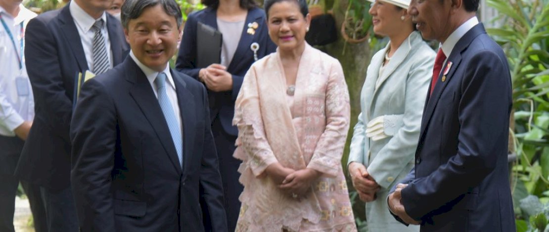 Presiden Jokowi Sebut Kunjungan Kaisar Hironomiya Naruhito ke Indonesia Perkuat Persahabatan