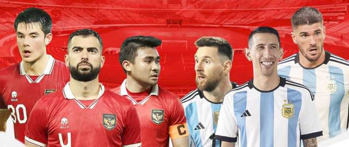 Dijamu Timnas Indonesia, Argentina Dua Kali Bobol Gawang  Tim Garuda