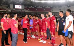 Meski Kalah, Jokowi Sebut Timnas Indonesia Tampil Luar Biasa