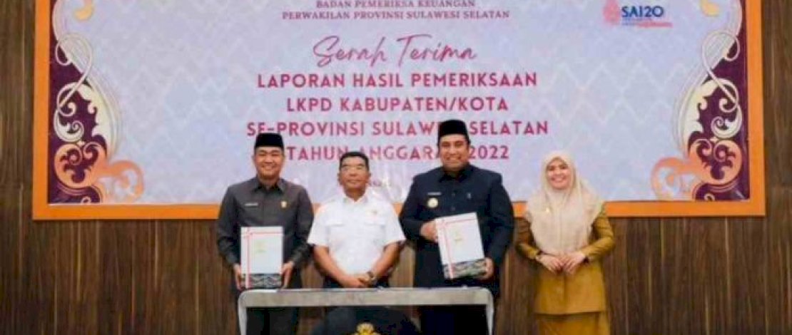 11 Kali Pemkab Maros Sukses Opini WTP, Ini Kata Bupati Chaidir Syam