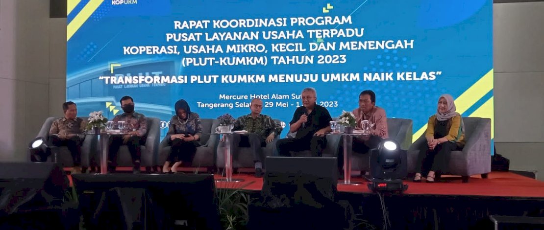 Optimalisasi Peran PLUT-KUMKM, Pemkab Maros Hadiri Rakor Kemenkopukm