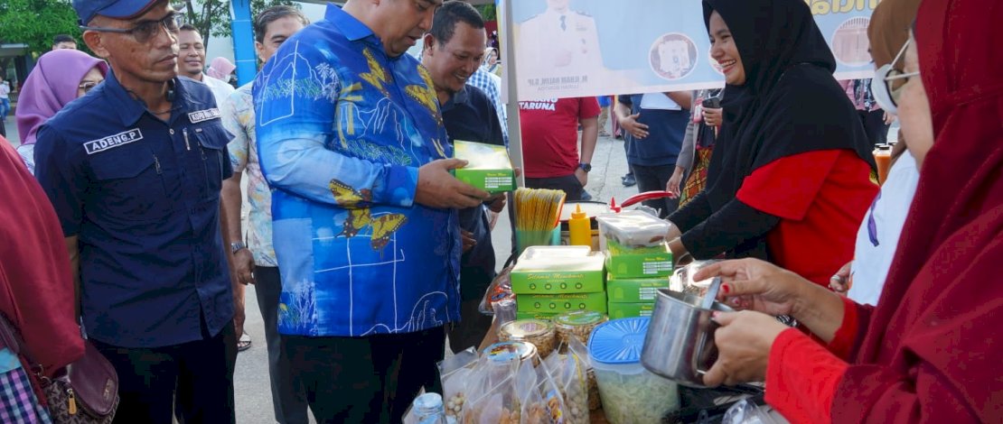 Ajang Promosi Mendorong Perkembangan UMKM di Kecamatan, Pemkab Maros Gelar Road Show