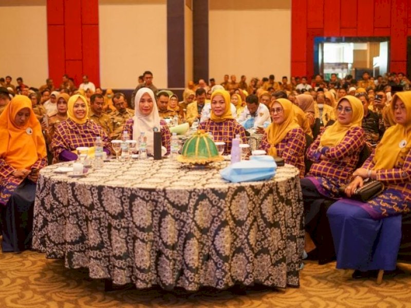 Erna Rasyid Taufan Hadiri Rakor Bunda PAUD se-Sulsel