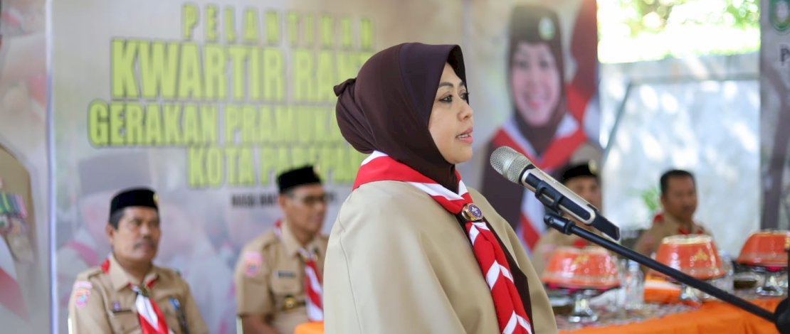 Ketua Kwartir Cabang Gerakan Pramuka Kota Parepare, Erna Rasyid Taufan Ketua Kwartir Cabang Gerakan Pramuka Kota Parepare, Erna Rasyid Taufan