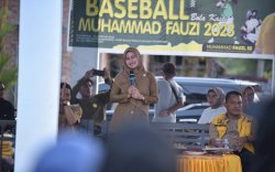 Bupati Luwu Utara Resmi Tutup Turnamen Baseball Muhammad Fauzi