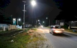 Hadirkan 92 Lampu Jalan, Kerja Nyata Muhammad Fauzi Dapat Apresiasi Warga
