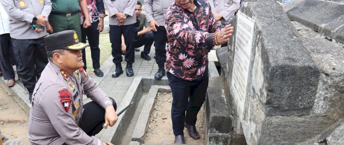 Kapolda Sulsel Tinjau Revitalisasi Situs Budaya di Makam Syekh Yusuf dan Sultan Hasanuddin